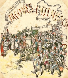 Par Detaille, 1880 (épreuve colorisée) - Offenbach Museum